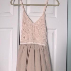 Banana Republic silk/cotton/linen summer dress